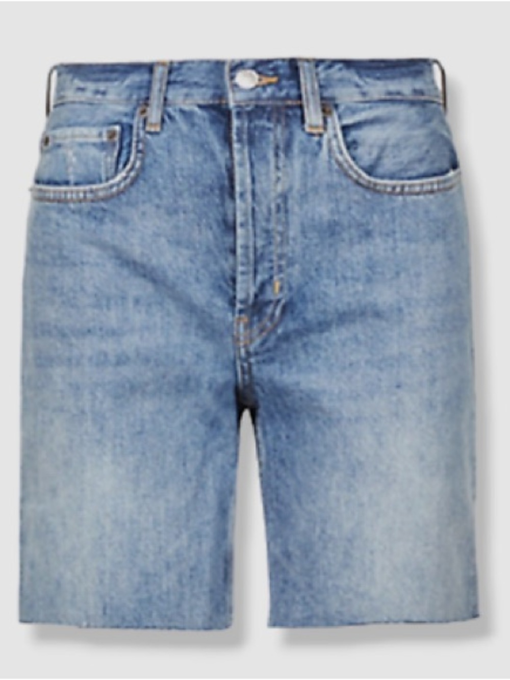 Rails The Beachwood Denim High-Rise Bermuda Shorts